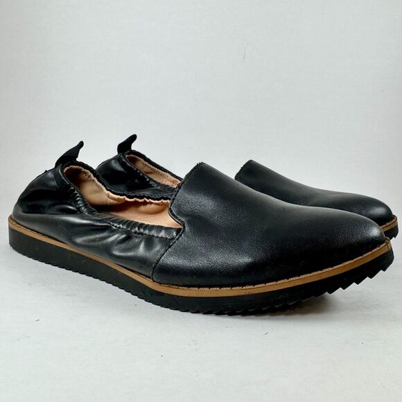 Adrienne Vittadini Lanz Ballet‎ Flats Women sz 6.5 M Pointed Toe Skimmer - Picture 1 of 8